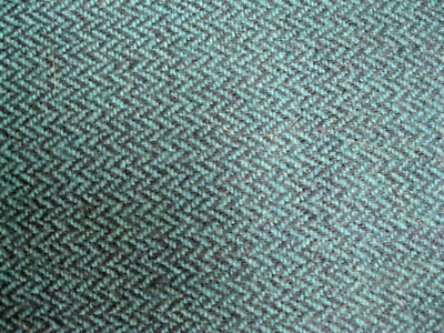 TOPSHOP Teal Herringbone Chevron Skirt Size 10, EUC