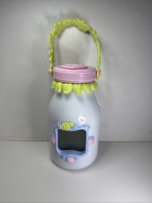 PINK WowWee Got2Glow Fairy Finder Electronic Jar 30 Virtual Fairies To Find EUC