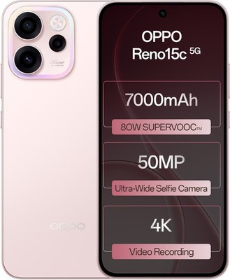 Oppo Reno 15c 5G Factory Unlocked Dual SIM 256GB Storage-7000 mAh