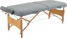 Premium Wide Portable Massage Table, SC-601 Gray 