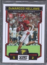 2023 Score #385 DeMarcco Hellams RC - Atlanta Falcons  (2B)
