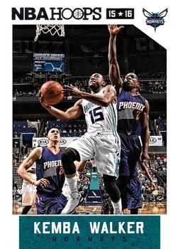 Kemba Walker 2015-16 Hoops Basketball - #52 - Charlotte Hornets