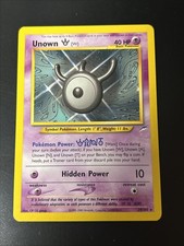 Unown W - 29/105 Neo Destiny