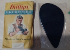 Vintage NOS Phillips Superfine Stick-A-Soles Shoe Repair Advertising Cobbler (1a