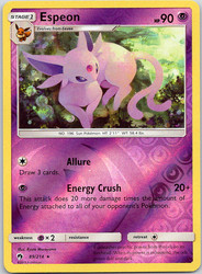 Espeon 89/214 Lost Thunder Reverse Holo