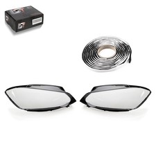 2x Vetro Fanale Sinistra Destra Xenon LED per VW Golf VII 7 17-21