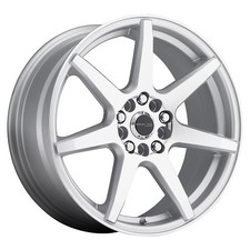 16x7 Raceline 131s Evo Silver Machined Wheels 5x1125x120 40mm Set Of 4