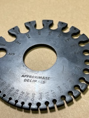 Craftsman U.S. Standard Wire Gage 5085