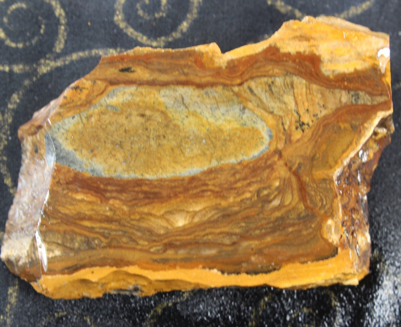 Picture Jasper Rough - Display - Lapidary - 6.4 Oz's  - Nice!