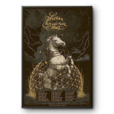 Sixteen Horsepower Europe Tour May 2026 Poster