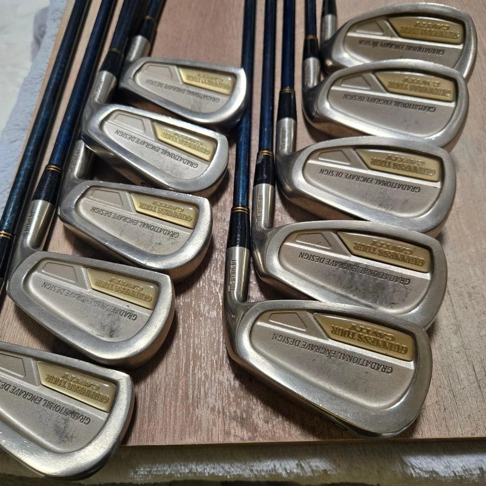 MARUMAN GUINNESS TOUR Iron Set 3-PW-AW-SW(10Clubs) Flex R Regular Shaft : Carbon - Image 3 of 4