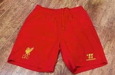 Liverpool FC 2012/13 football shorts SMALL Warrior THE REDS
