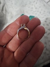 Citrine Engagement Style Ring. Super Comfortable 