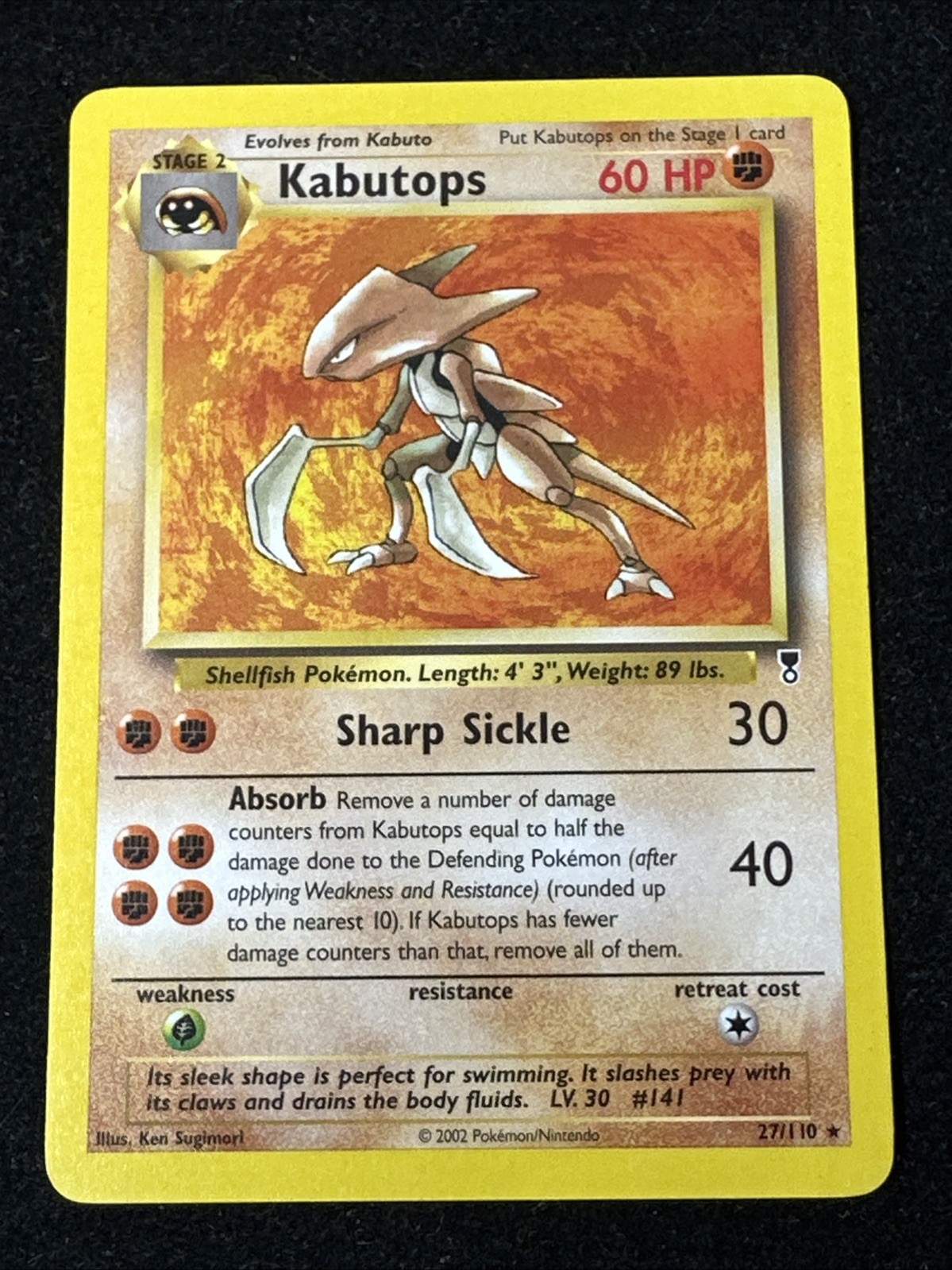 Kabutops 27/110 Legendary Collection Regular NM
