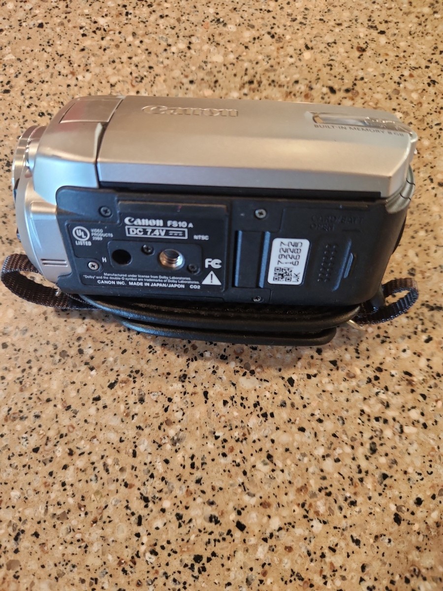 Canon FS10 Flash Media Camcorder for sale online | eBay