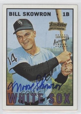 2001 Topps Team Topps Legends Bill Skowron Moose Skowron #TT29F Auto 0b0