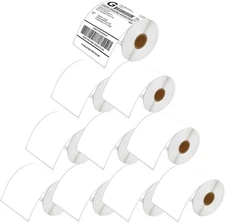 10Rolls Direct Thermal 220 Shipping Address Tag Labels Fits Dymo 4XL 1744907 4X6