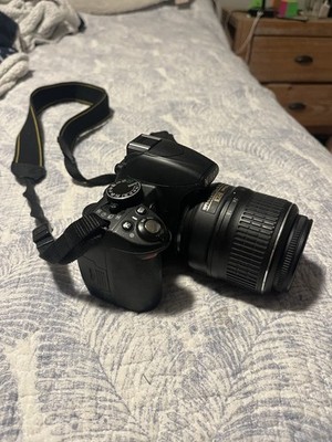 Nikon D D3100 14.2MP Digital SLR Camera - Black (Kit w/ AF-S DX VR 18-55mm Lens)