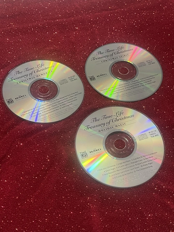 Time Life Treasury of Christmas Volume 1 3 Disc Set 2007 Memories Longbox - Image 2 of 4