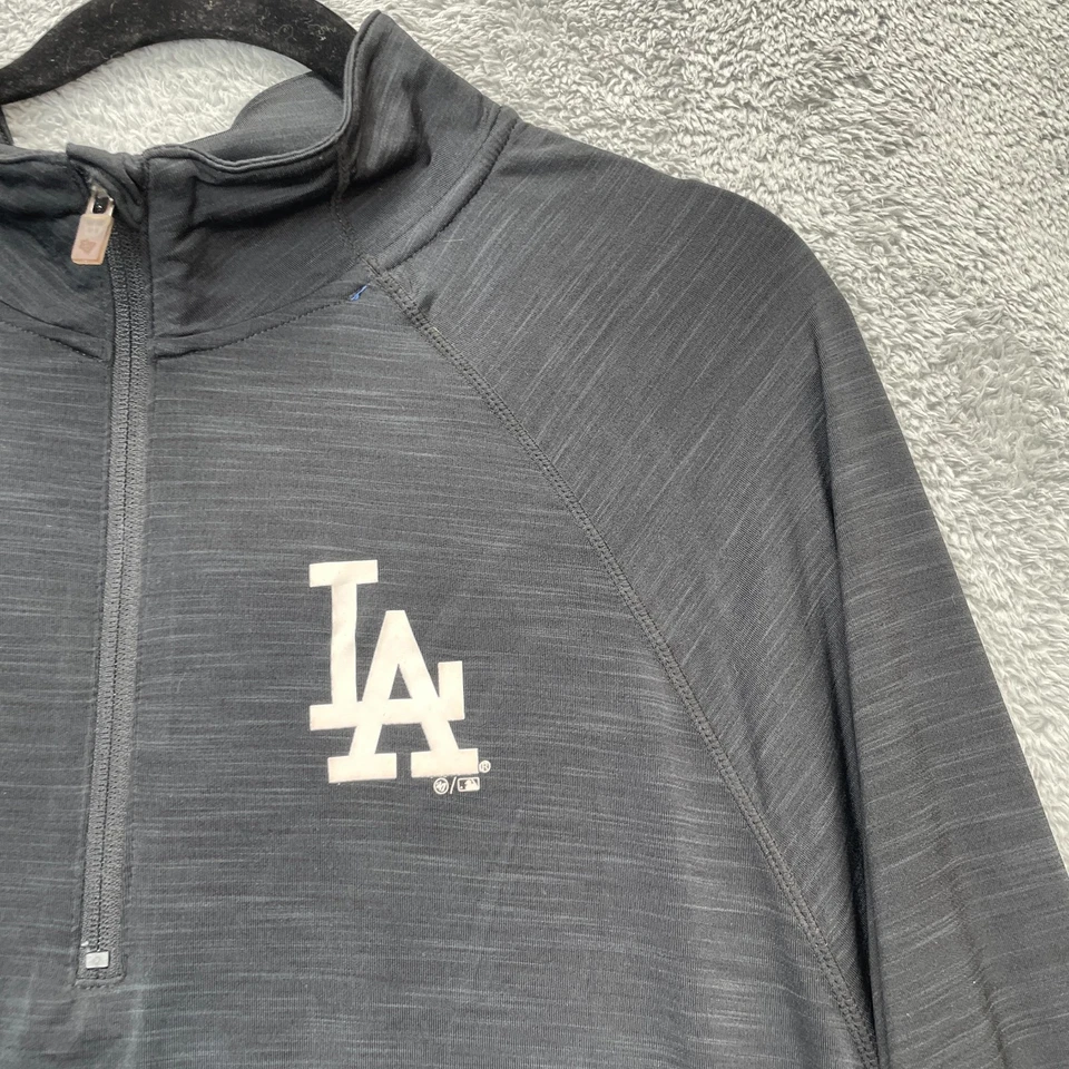 Los Angeles Dodgers Shirt Mens Extra Large Black 47 Brand Baseball MLB LA Sports - Image 3 of 4