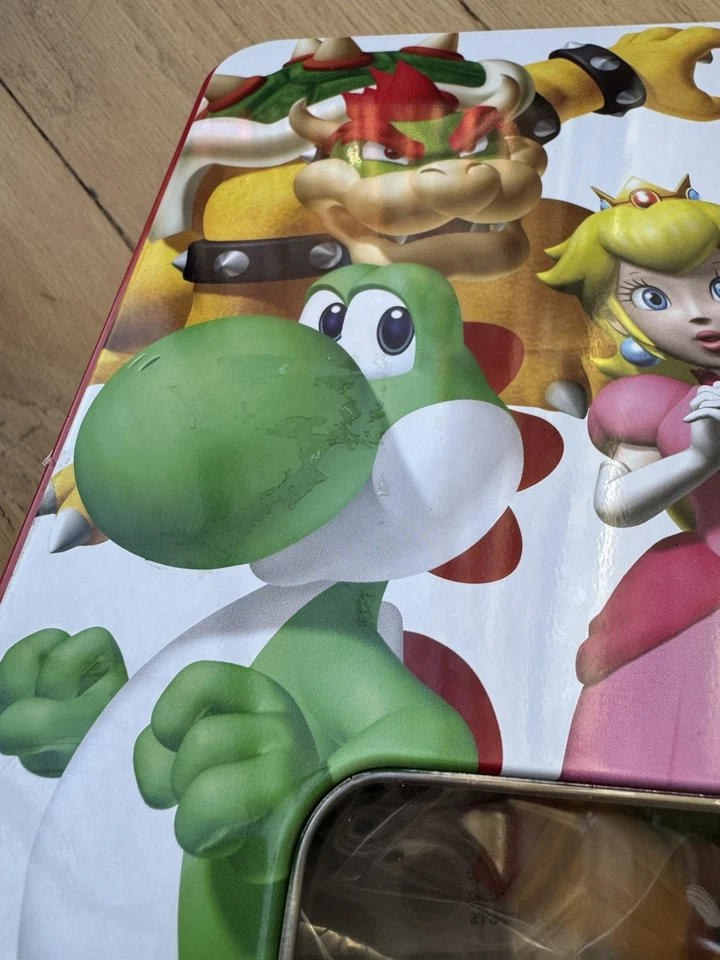 Super Mario Chess Set Collectors Edition Tin Box Nintendo 2009 COMPLETE - Image 4 of 4