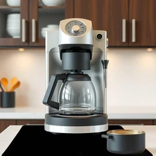 Silicone Coffee Mat for Kitchen Counter, 23.7x15.8 Large Countertop Protector...