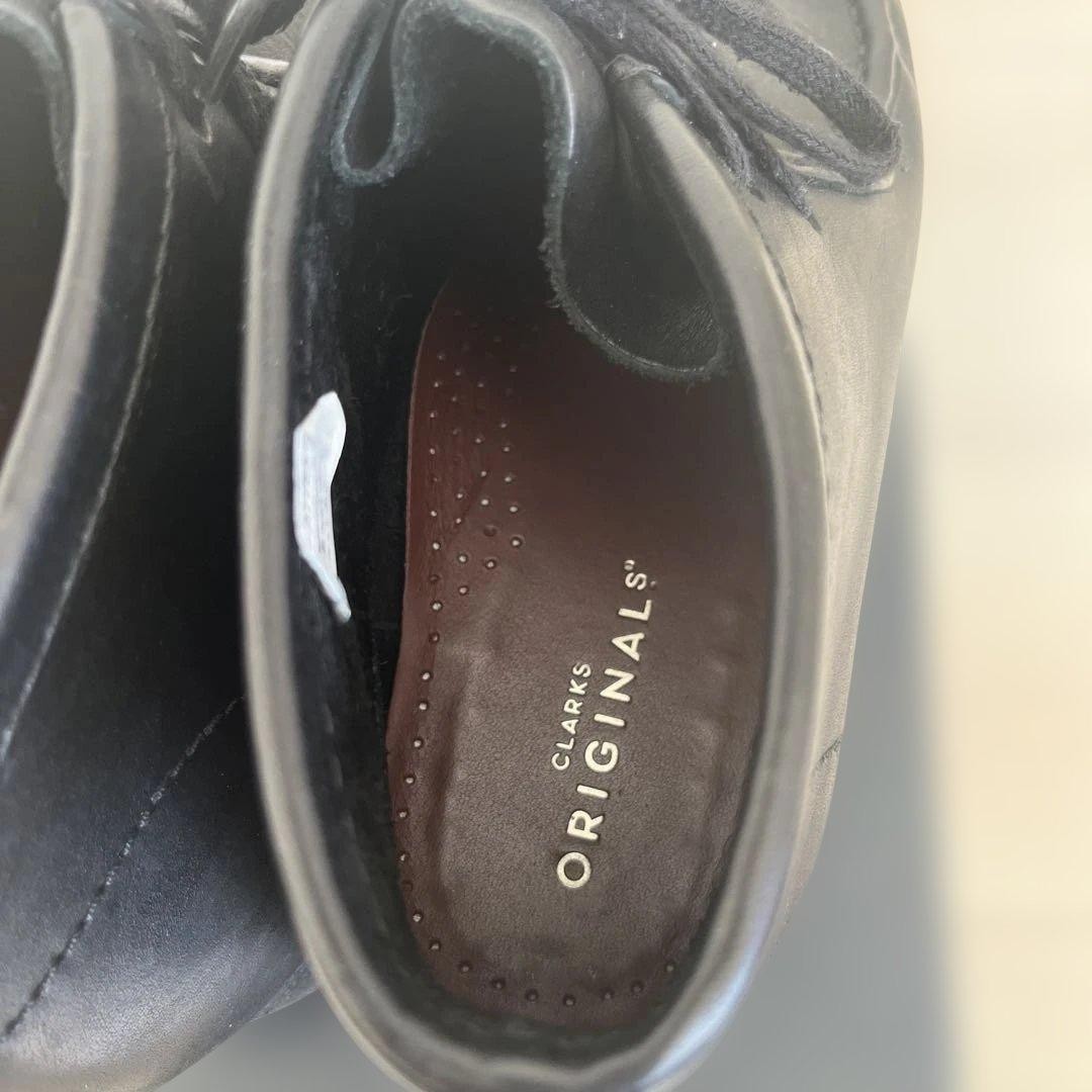 [Extremely Good Condition] Clarks Wallaby Black L… - image 5