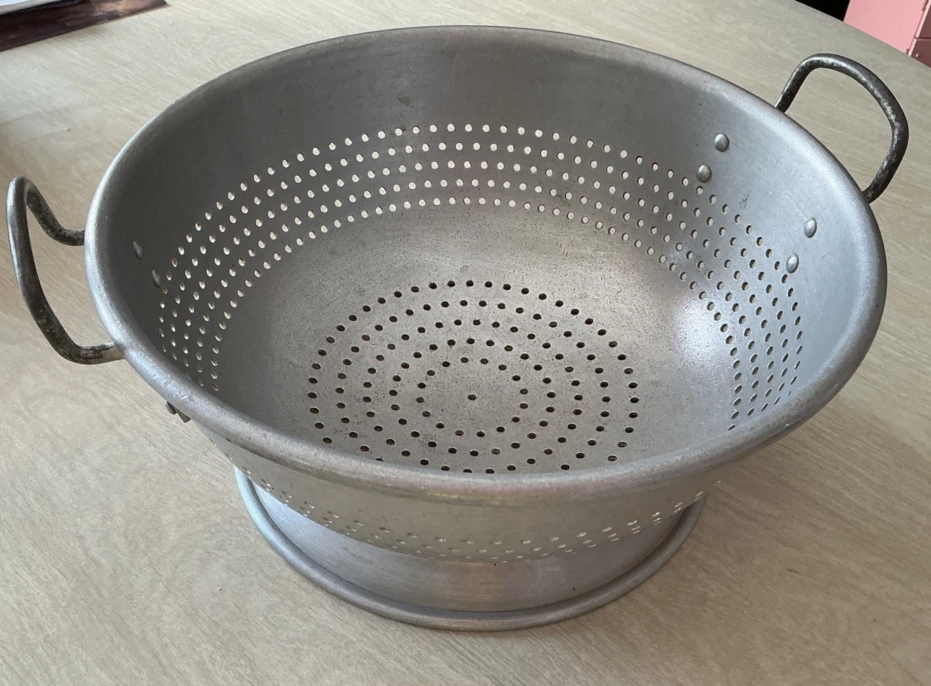 Vintage Colander Strainer Commercial Restaurant Heavy Duty 15”
Opens in a new window or tab