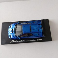KYOSHO Lamborghini Diablo GTR Blue 1/43 Minicar