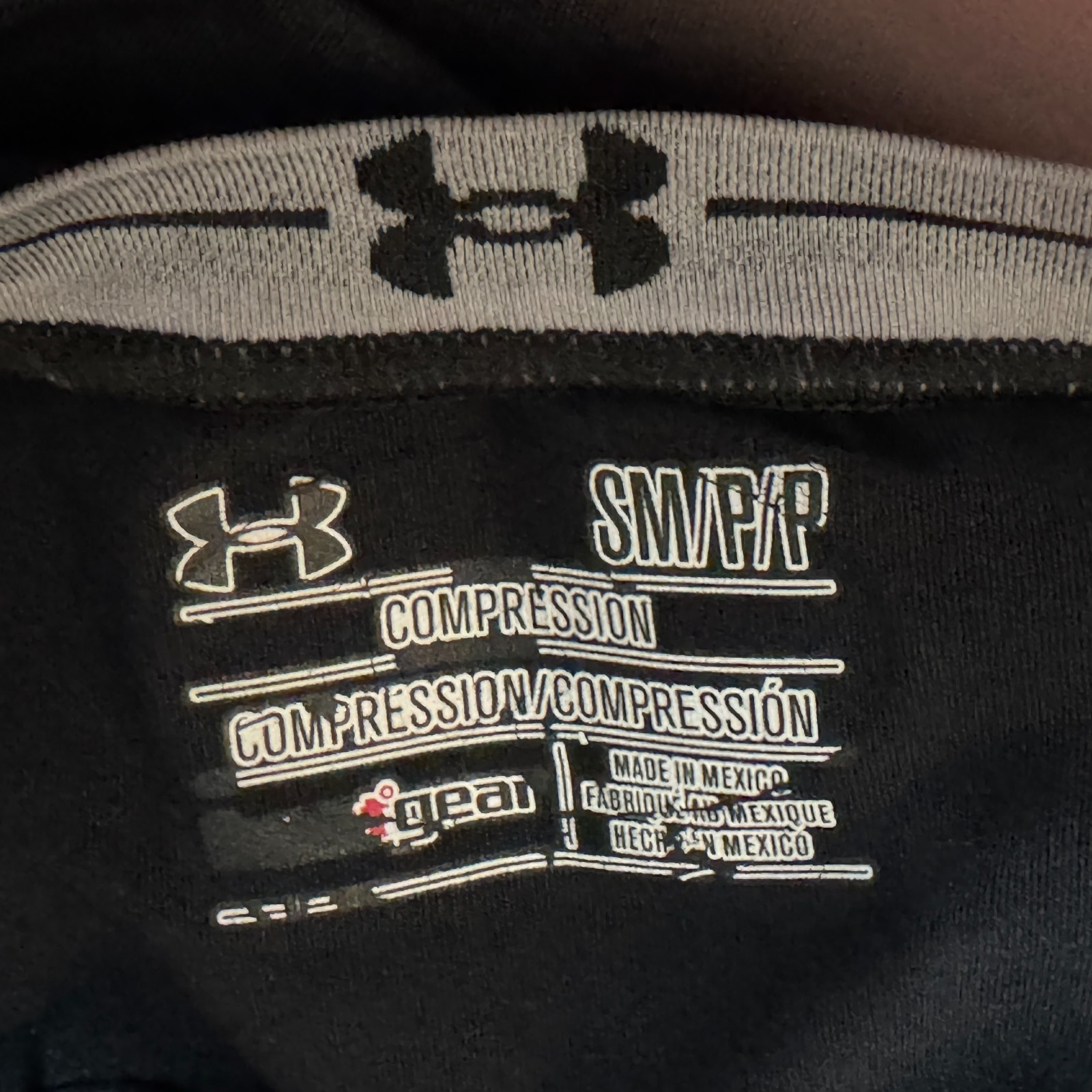UNDER ARMOUR HeatGear Compression Sleeveless Tank Shirt, Black, Small image 9