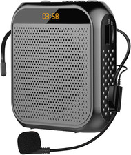 Portable Voice Amplifier for Teachers, 2200Mah Rechargeable Personal Amplifier M