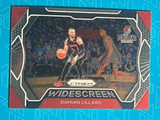 2019-20 Panini Prizm Basketball Damian Lillard Widescreen Insert Card #6