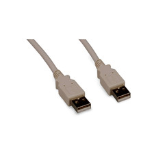 6ft USB Cable Type A Male to Type A Male Cable - White