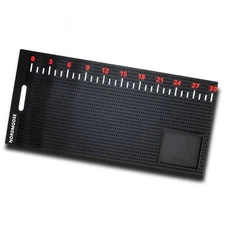 Nordmoose Rubber Fish Fillet Mat XL Size Ruler Easy Clean Durable 33 x 15"