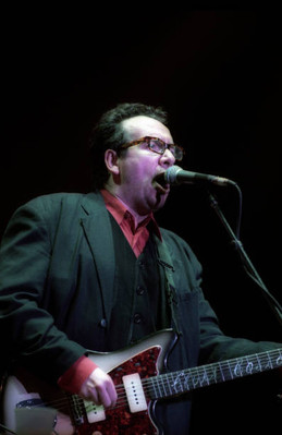 Elvis Costello performs on June 15 1994 at the Garden State Arts C- Old Photo 6