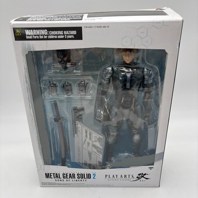 PLAY ARTS Kai Raiden Actionfigur SONS OF LIBERTY METAL GEAR SOLID2 Japan