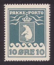 GREENLAND 1937 Pakke-porto/ Parcel Post Shultz Facit P13 /Sc. Q4 MNH_