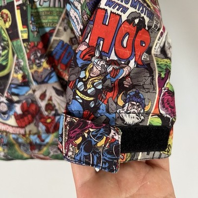 BURTON⭐️MARVEL⭐️スキーウェア⭐️3T Marvel x Burton Boys Jacket 3T Comic Print Hooded Snow Coat