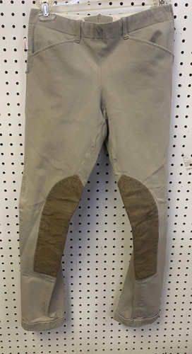 The Tailored Sportsman Pants Womens 14 Khaki Riding Breeches Jodhpurs Made USA