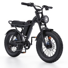 Electric Bike E-Bike 1000W 48V 20.8AH Adult Bicycles 20" Fat Tire Mountain Ebike