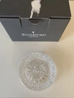 Vintage Waterford Crystal Vanity Ring Holder Clear Cut Crystal Round 3"
