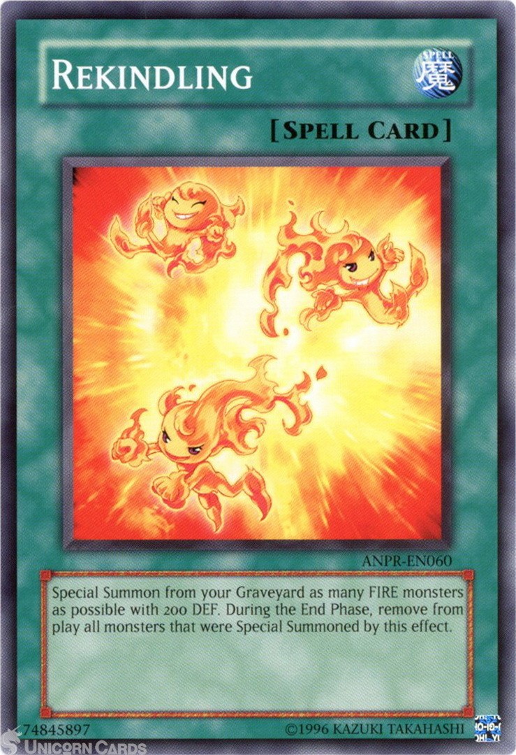ANPR-EN060 Rekindling : Common UNL Edition Mint YuGiOh Card