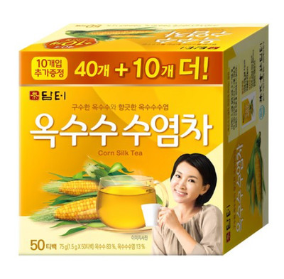 Damtuh Corn Silk Tea Bags 1.5g 50 Tea Bags 1 Pack