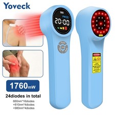 1760mW Cold Laser Therapy for Wound Healing Inflammation Reduction and Pain Care