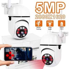 Outdoor 5MP Surveillance Camera CCTV IP Wifi Camera Wireless Home Monitor