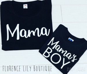 son and mom shirts