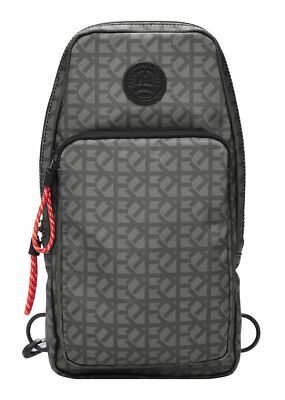 FOSSIL Sport Backpack Sling Bag Tasche Grey Grau Neu