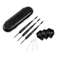 3 Pcs Professional 23g Tungsten Style Brass Needle Tip Darts With Case 3 Pcs Professional 23g Tungsten Style Brass Needle Tip Darts With Case