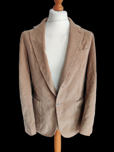 designer Corduroy jacket size 