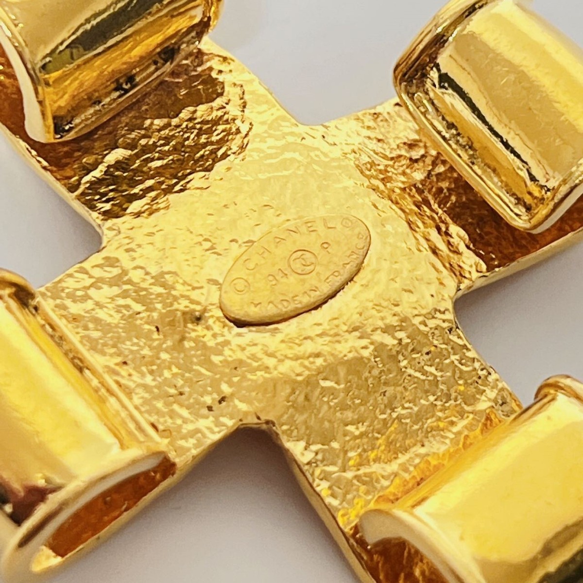 ○Chanel Coco Mark Ribbon Necklace 94P Gold Gp Ladies | eBay